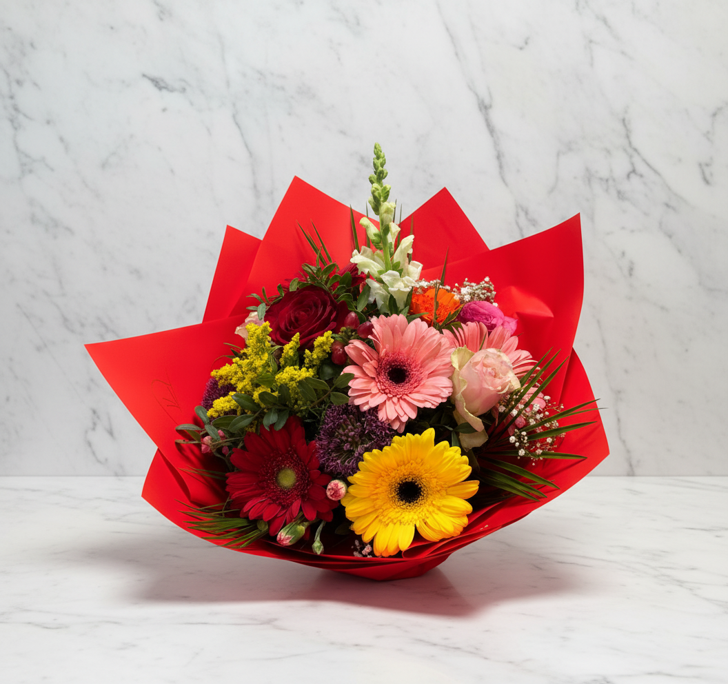 Fröhlicher Blütenmix