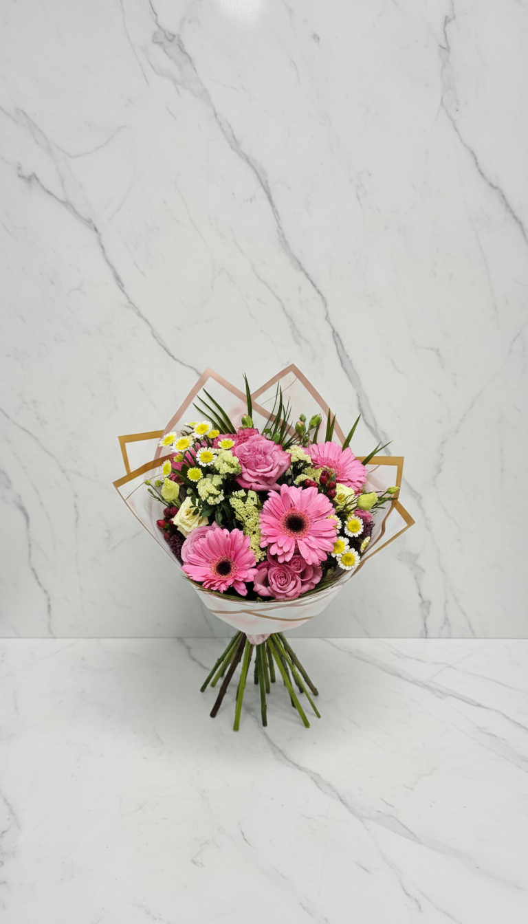 Rosa Frühlingsgruß