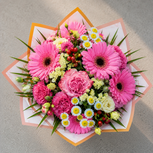Rosa Frühlingsgruß